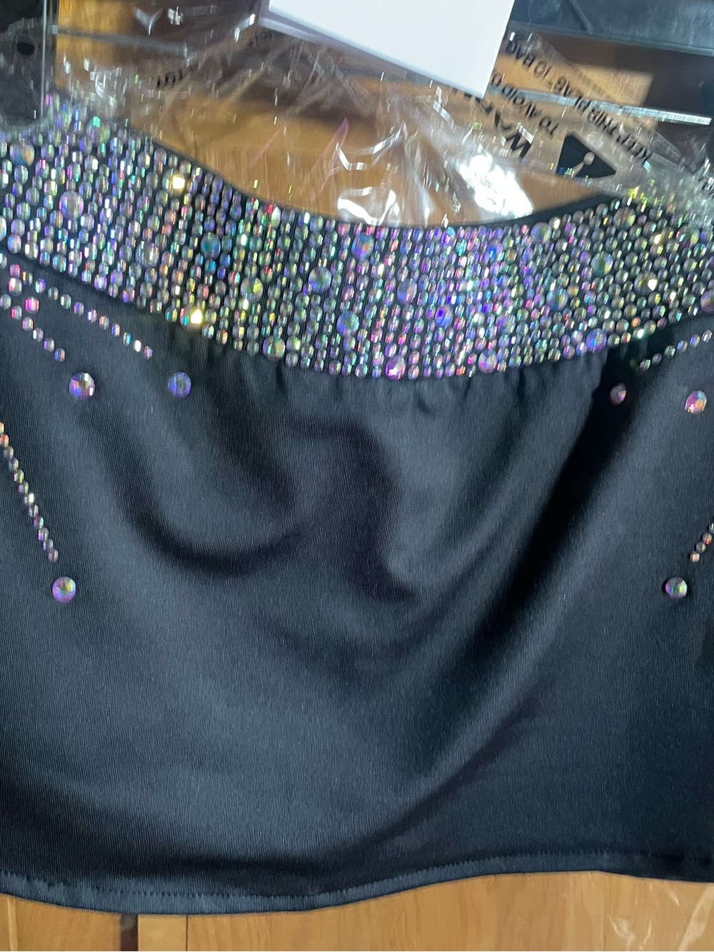 DCC Special Order Rhinestone Embellished Mini Skort